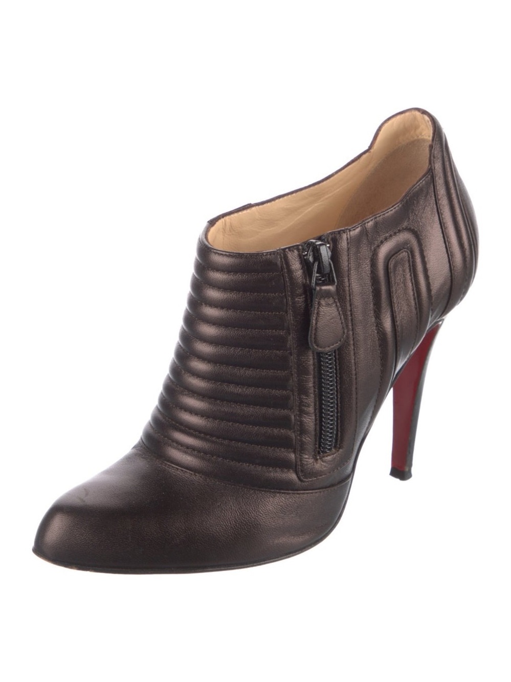 Christian Louboutin Laminato Sigourney Ankle Boots